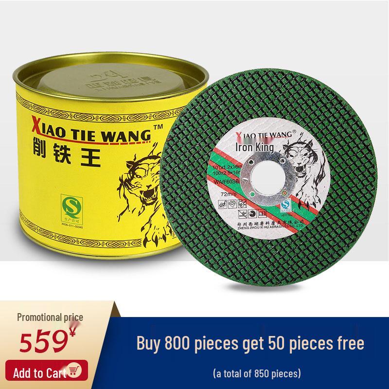 King of Cutting: Ultra-thin 100mm Stainless Steel Angle Grinder Disc for Metal Polishing & Grinding