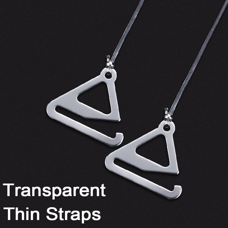 Invisible Bra Straps Transparent Detachable Adjust Shoulder Strap Women Elastic Silicone Bra Belt Underwear Accessories