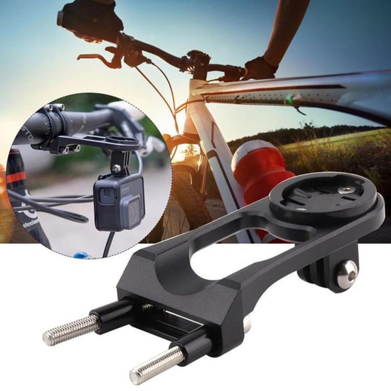 Bicycle Mobile Camera Holder Base Metal Bike Handlebar Mount Mountain Road Cycling GPS Bracket Speedometer Stand