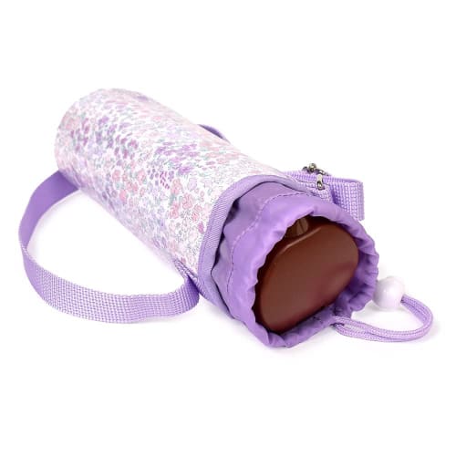 COLORFUL CANDY STYLE Water Bottle Holder for Girls, Cover Case with Shoulder Strap, Insulated, Floral Mist, N3771700