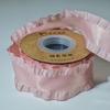 5yards Handmade Ruffles Edge Satin Ribbon Skirt Edge Woven Band  For DIY Hair Garment Accessories