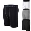Men’s Elastic Compression Sports Shorts: Quick-Dry Basketball & Running Tights