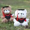 Abschluss-Teddybär Plüschtier mit PP-Baumwollfüllung für Geburtstagsgeschenk Mädchen