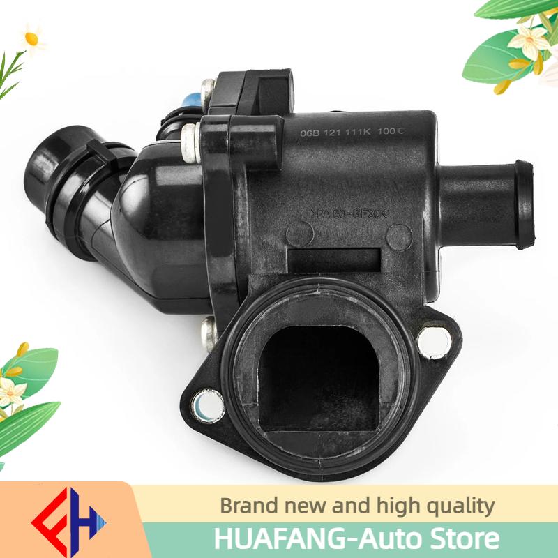 Original Engine Coolant Thermostat 06b121111k,06b121111g,06b121111h/b/d For A4 B6/b7 2000-08,a6 C5 2001-05 Passat B5.5 2001-2005