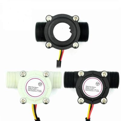 1Pc DC 5-18V Hall Flow Sensor 1-30L/min Water Liquid Flow Meter Switch 1.75MPa 12V Industrial Control Sensor