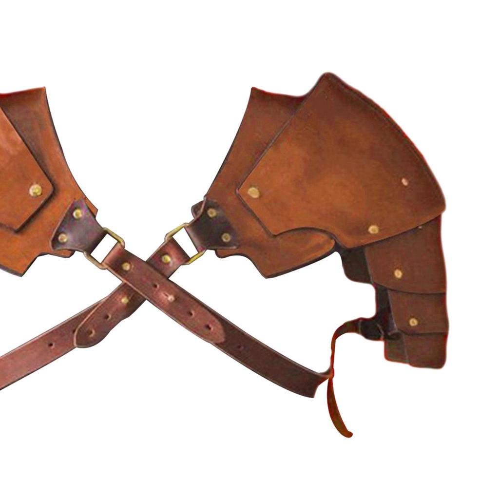 Medieval Shoulder Pauldron Body Chest Harness Fancy Dress