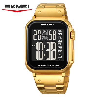 Multifunctional Watch Men's Business Steel Belt Electronic Watch Waterproof Luminous Electronic Watch Watch