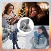 Rechargeable Split Type Hand Warmer 5S Heat Generation Adjustable Warmth Levels Travel Friendly Magnetic Attachment For
