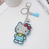 Rhinestone Keychain Kawaii Cartoon Pendant Cute Backpack Charm Birthday Gift Anime Decor