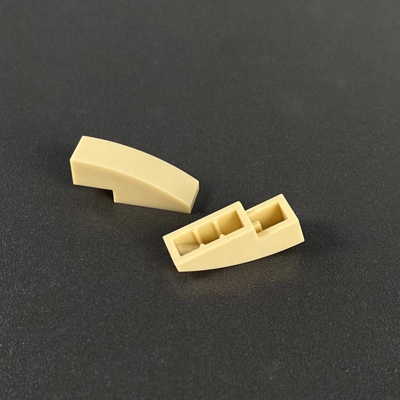 Small Particle Building Block Diy Parts Compatible Building Block 50950 Accessories 1X3 Curved Smooth Flat Brick, Supplement