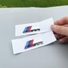 NCBI9 1PC-ABS Car Fender Side Emblem Rear Trunk Badge M Logo Sticker For Mini BMW M M3 M5 M6 E46 E90 F30 G20 E36 G20 Series X1 X3 X5