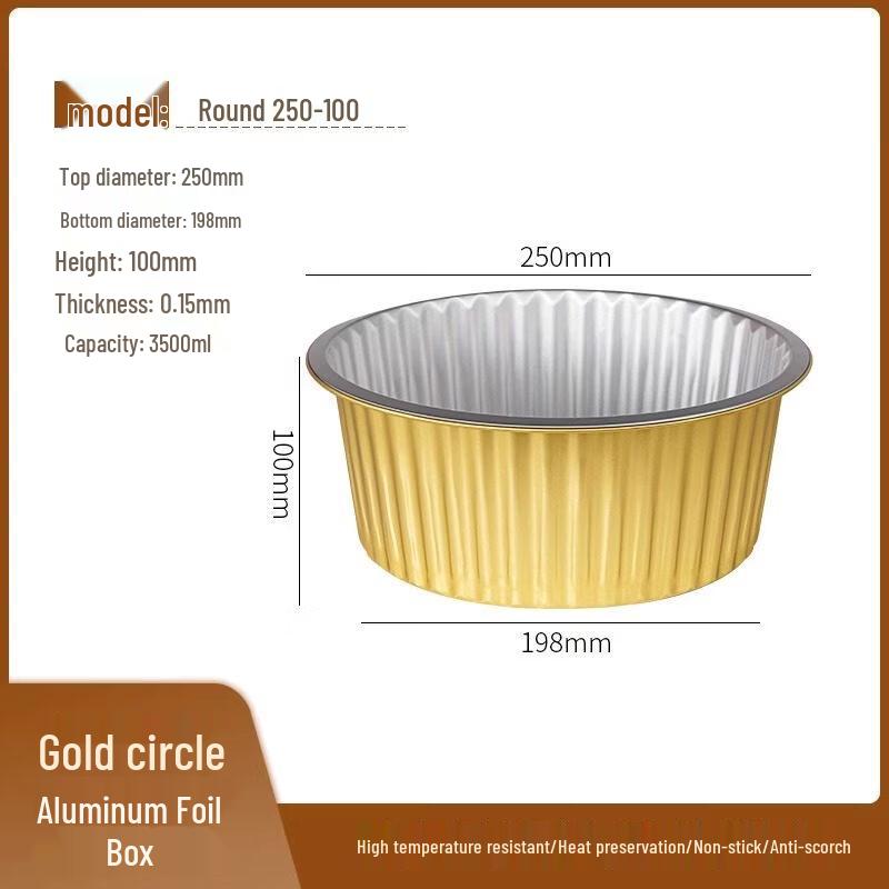 Disposable Food Grade Round Paper Cake Boxes