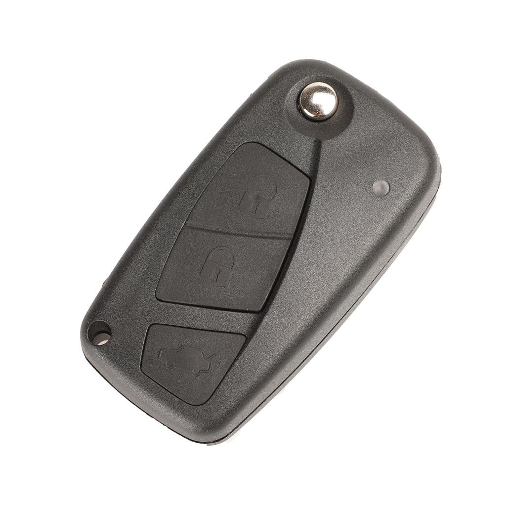 Jingyuqin Fernbedienung Klappbare Autoabdeckung Schlüsselhülle Gehäuse Für Fiat Punto Ducato Stilo Panda Idea Doblo Bravo Keyless Fob 3B