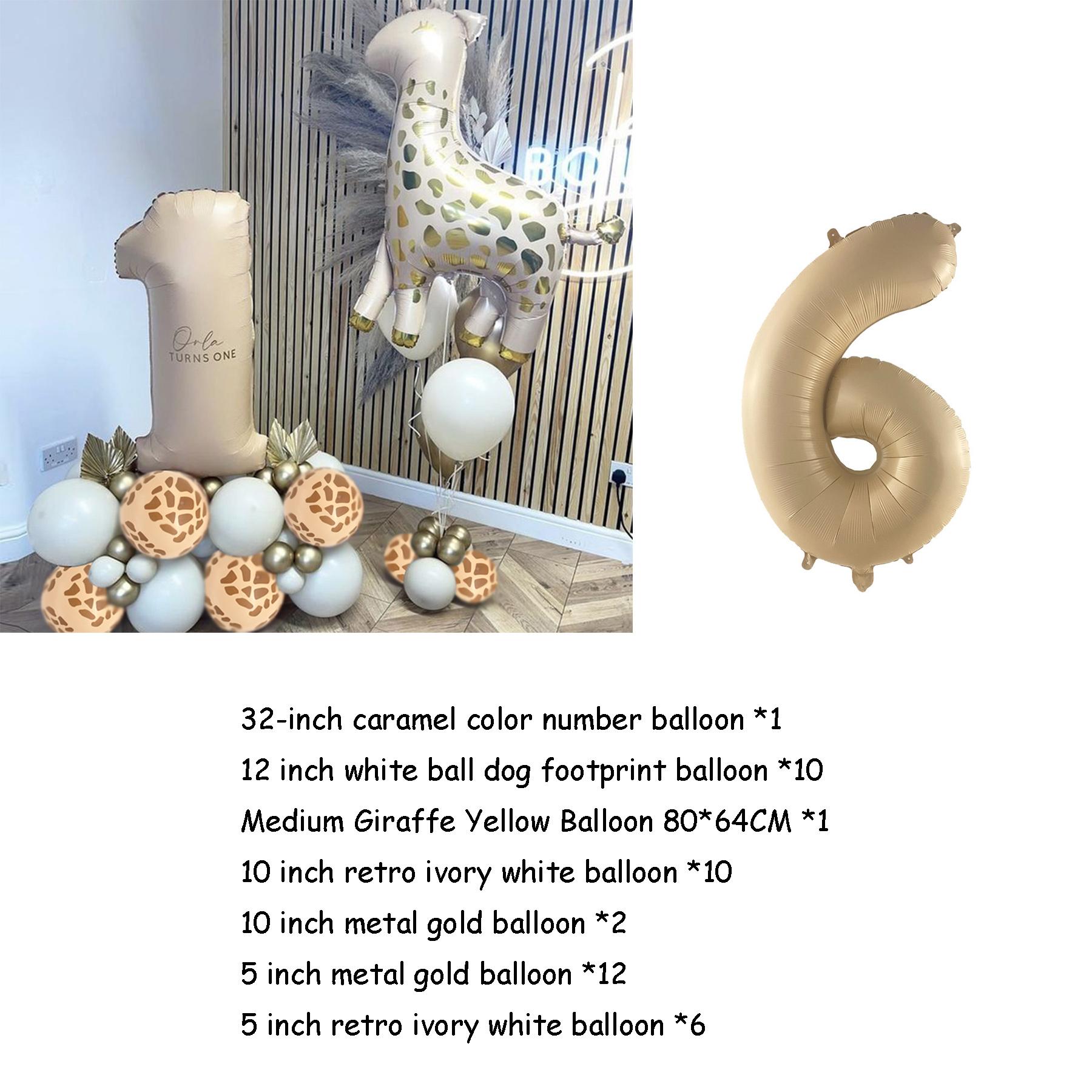 

42 шт./компл. воздушные шары с изображением жирафа и животных, джунгли, 32 дюйма, воздушный шар с номером, украшение для детского дня рождения, детского душа