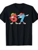 67 Dabbing Meme Funny Six Seven Teens Adults T-Shirt