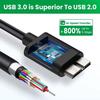 Type A Male To Micro B Fast Data Sync Cord 100W USB 3.0 High-speed Data Transfer Cables for Samsung Hard Disk HDD SSD Sata Cable
