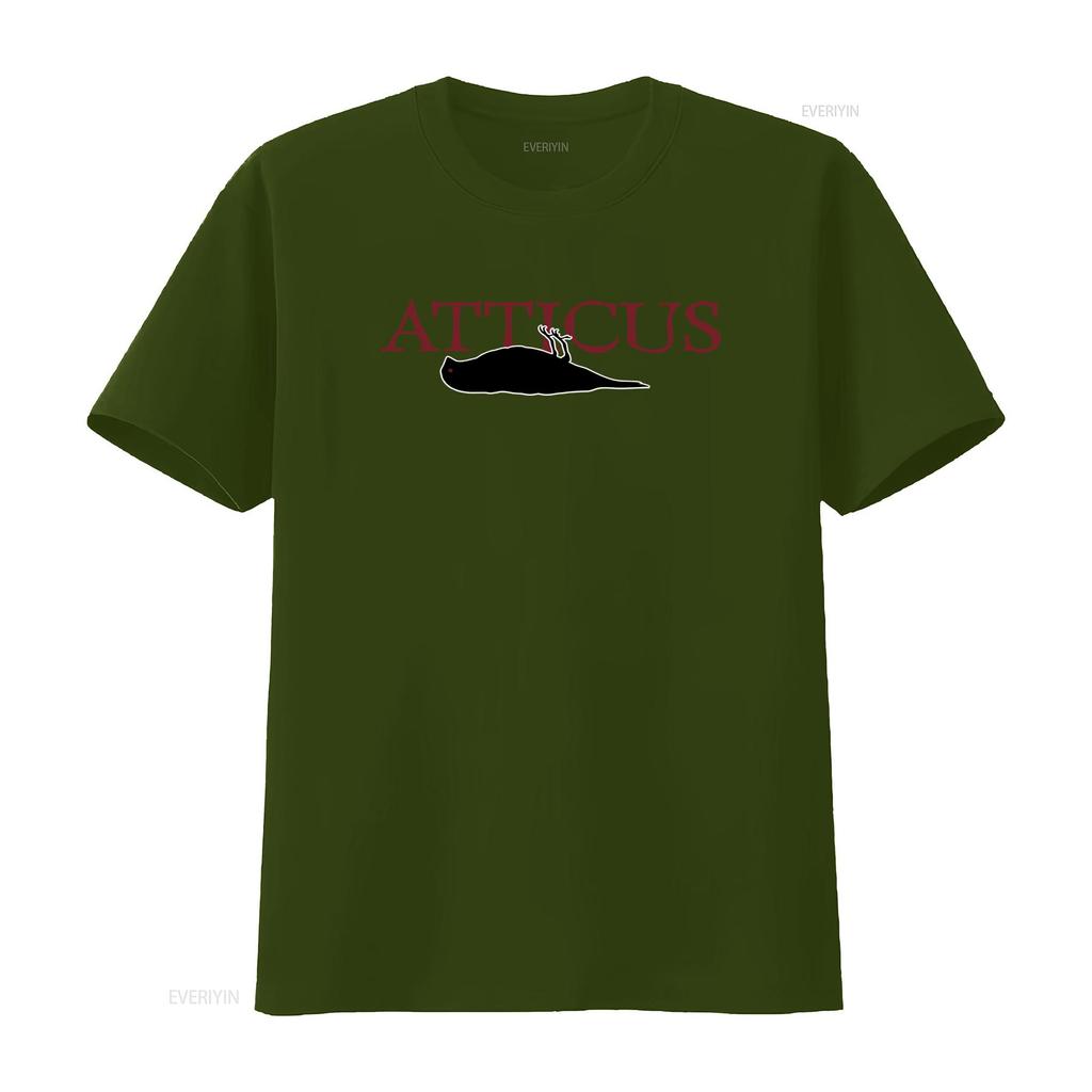 Atticus 2001 Deadbird Vintage T Shirt Heavyweight 100 Crewneck With Red Logo Book Inspired Design Casual Attire For Unisex S Xxxl