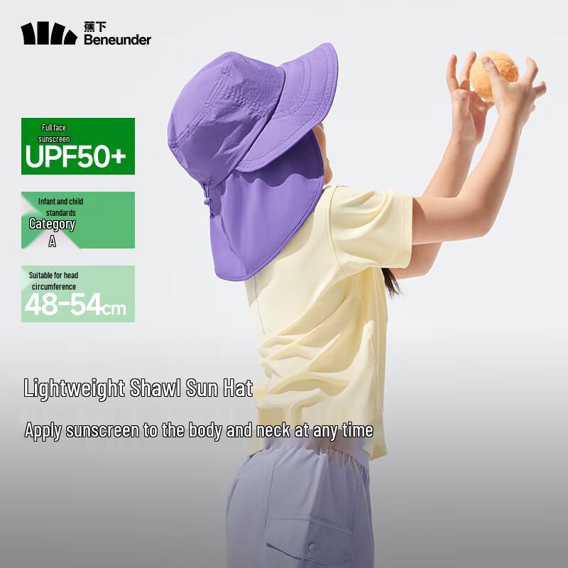 Beneunder Kids' UV Protection Shawl Sun Hat GP738