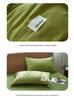 Class A Cotton Waffle Weave Luxury Bedding Set: Duvet Cover, Bed Sheet, & Pillowcases