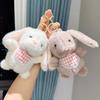 Lapin en peluche mignon et doux, peluche à longues oreilles, compagnon de sommeil amusant pour bébé, décoration délicate pour la maison, cadeaux pour enfants