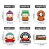 Cartoon Animated Character Enamel Pins Custom Cute Metal Brooches Lapel Badges Cartoon Funny Jewelry Gift for Kids Friends