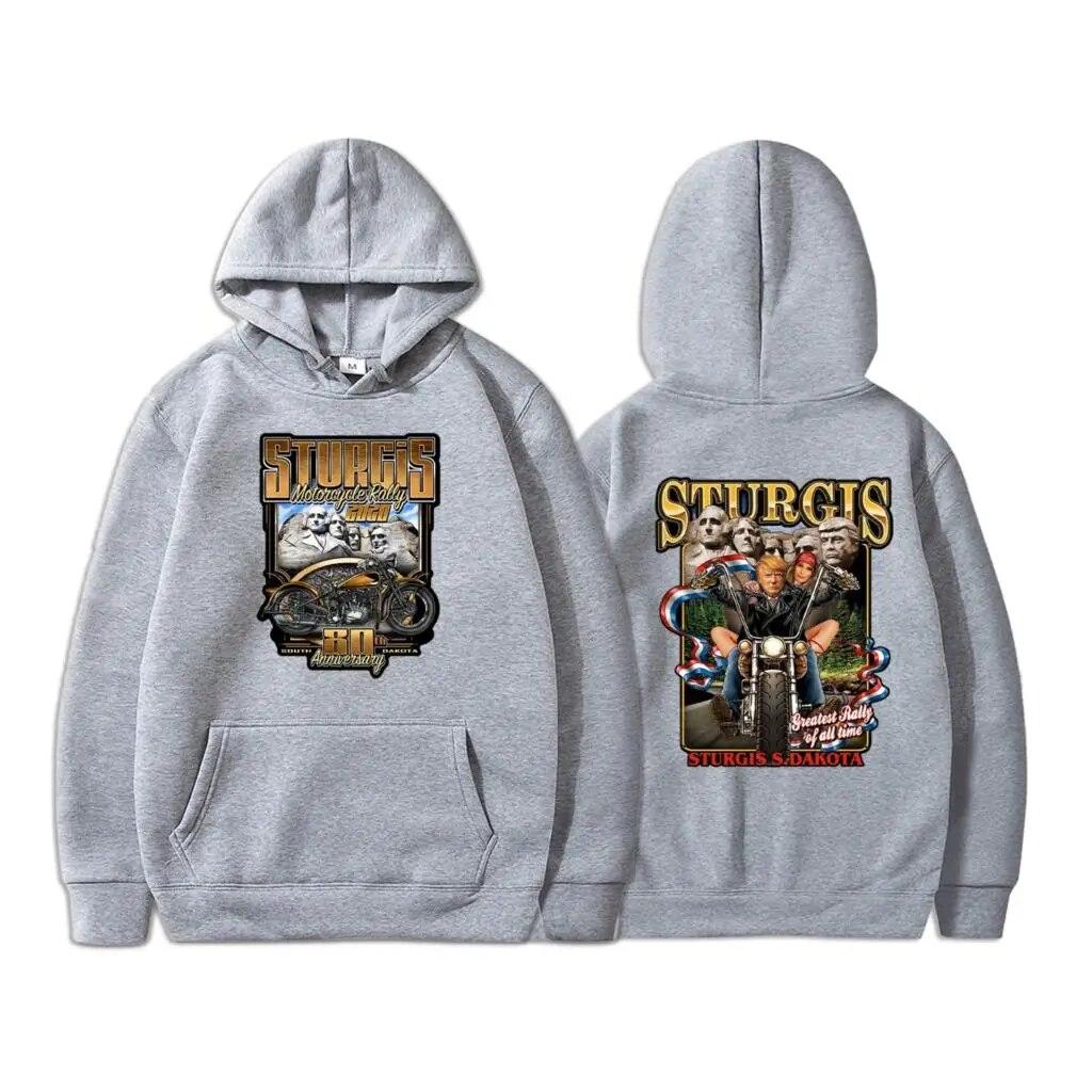 Motorcycle Printed Hoodie Unisex's Hoodies Fashion  Long Sleeve Sweatshirt New  Casual Hip-Hop Hoodie Motorcycle Enthusiast Hoodie