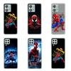 Per Motorola Moto Edge 40 30 neo G54 G24 G84 iPhone 15 14 Xiaomi Redmi Note 13 12 11 Pro Samsung Galaxy A54 Spider Marvel Man SpiderMan Hot Custodia per telefono