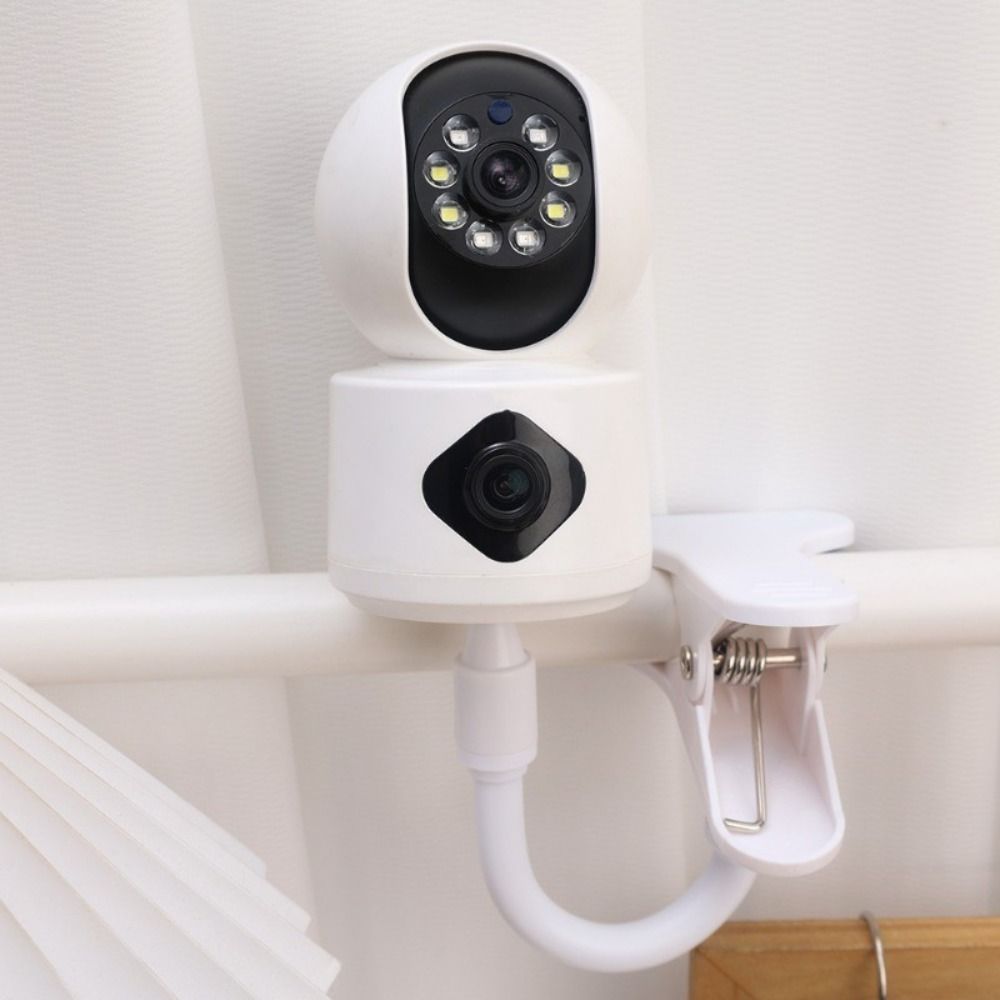 Biegbarer Kamera-Klemmhalter mit Clip Kamera-Halterung Tragbarer Baby-Monitor Halter Ständer