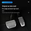 Aluminum Alloy Pedal Covers for Tesla Model 3/Y: Throttle, Brake & Rest Mod Kit