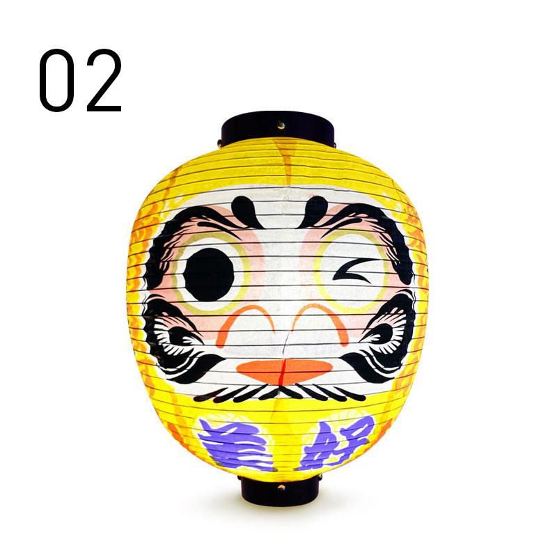 Japanese Waterproof Cloth Lanterns Daruma Crafts Cartoon Lucky Lantern Sushi Restaurant Cuisine Izakaya Decoration Ornaments