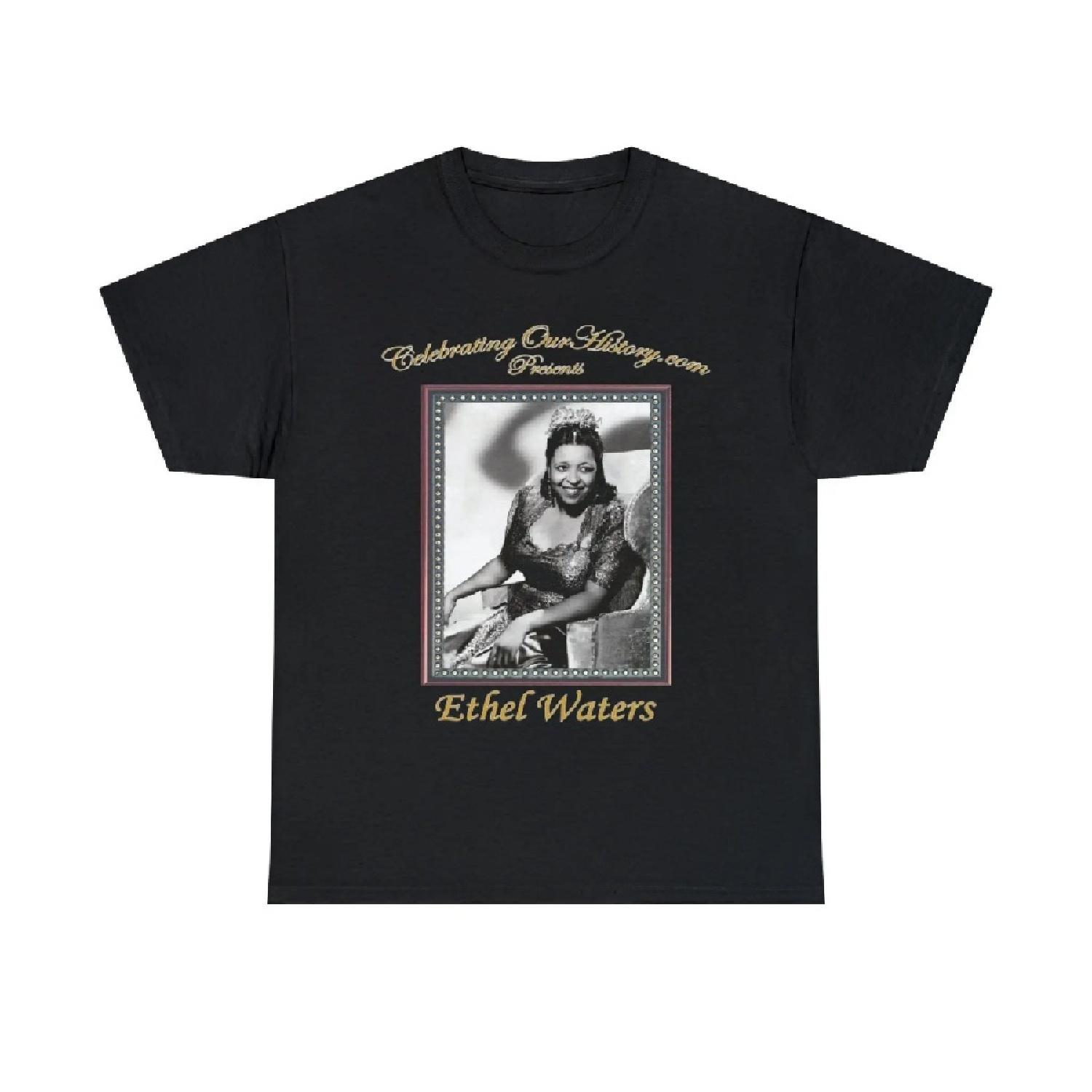 

Ethel Waters Cabin In The Sky Movie Jazz Age Legends Black Cinema Harlem Renaissance Front And Back T Shirt XXXXXL чёрный