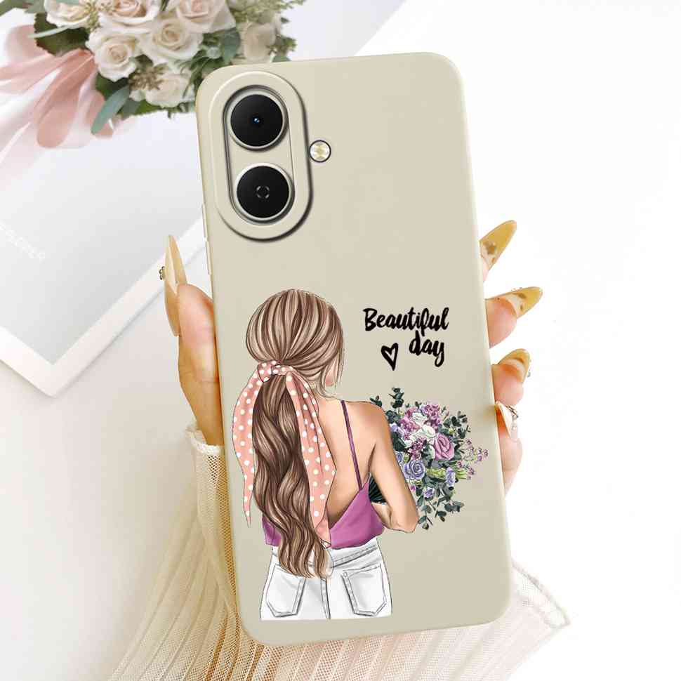 

For Tecno Spark Go 2 Case Astronaut Girls Pattern Soft Cases For Tecno Spark Go2 SparkGo2 KM4 Silicon Covers Bumper Tecno Spark Go 2