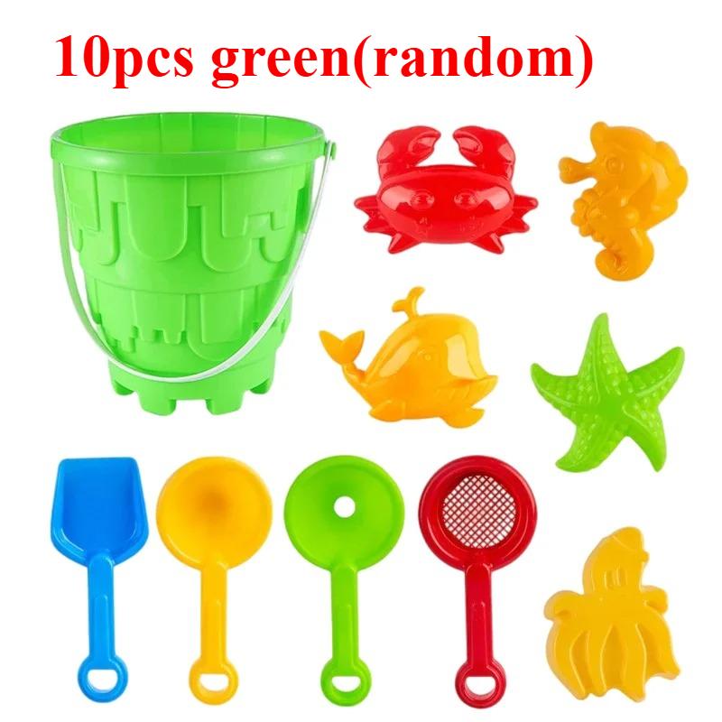 

Sand Molds Beach Toys Sand Bucket And Shovels Set Sandbox Toy For Toddlers Sand Toys For Outdoor Travel Beach Sensory Toys