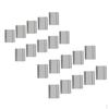 20Pcs Aluminium Ferrules Sleeves for 6mm and 8mm Stainless Steel Wire Rope