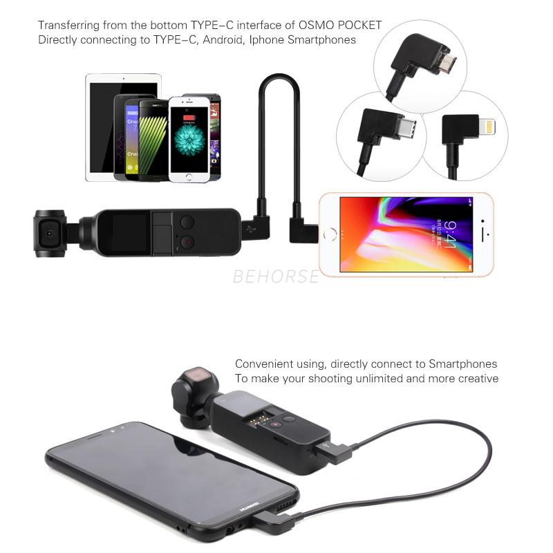 Drohnen-Fernbedienung Datenkabel Android Micro Typ-C Telefonleitung Drohnenzubehör für DJI Mini 3 Pro/Mavic 3/Mini 2/Pocket 2