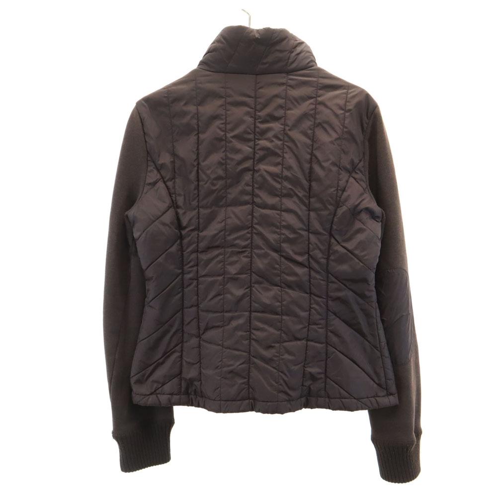 MAX&CO Quilted Elbow Patches Light Down Jacket Brown Women Used