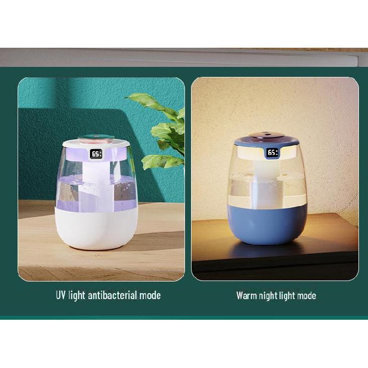 USB Desktop Air Humidifier: Large Capacity & Mist Volume for Bedroom/Home Use