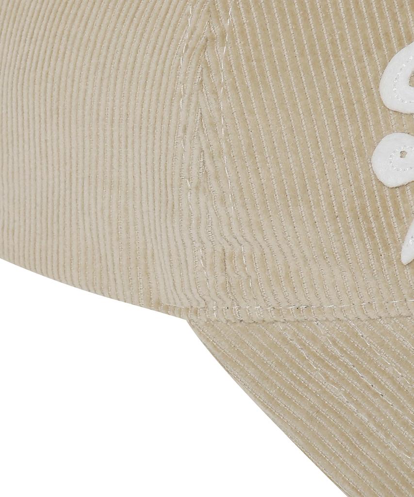 Syupeodeulai Felt Corduroy Ball Cap Beige