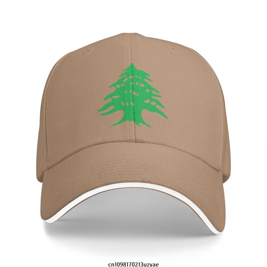 Flag Of Lebanon Cedar Baseball Caps Hip Hop Sandwich Cap Men Women Adjustable Outdoor Sport Hat