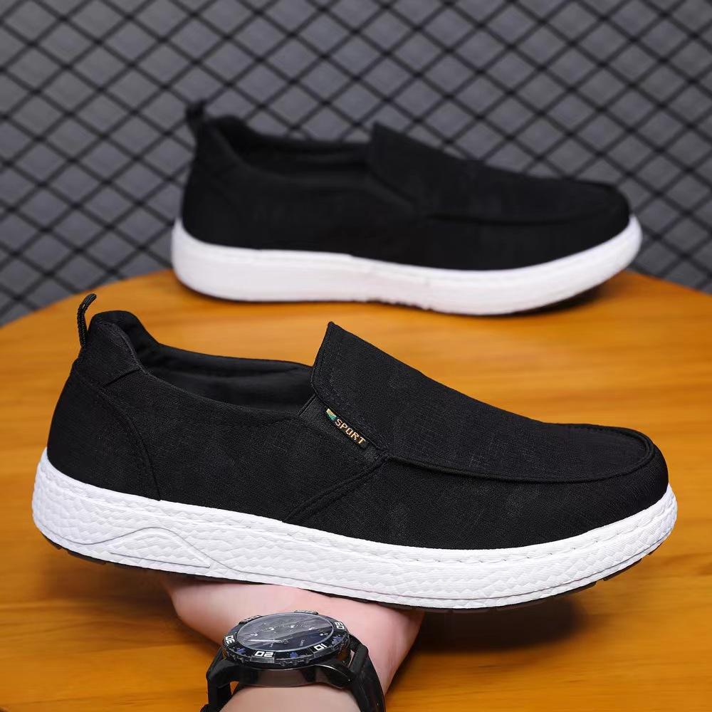 

Новые классические старые пекинские тканевые туфли на плоской подошве, повседневные, удобные, дышащие, модные, легкие, универсальные туфли 44