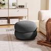 Small Stool Home Cream Style Living Room Round Stool Sofa Stool Low Stool Home Shoe Changing Stool Lamb Velvet Stool