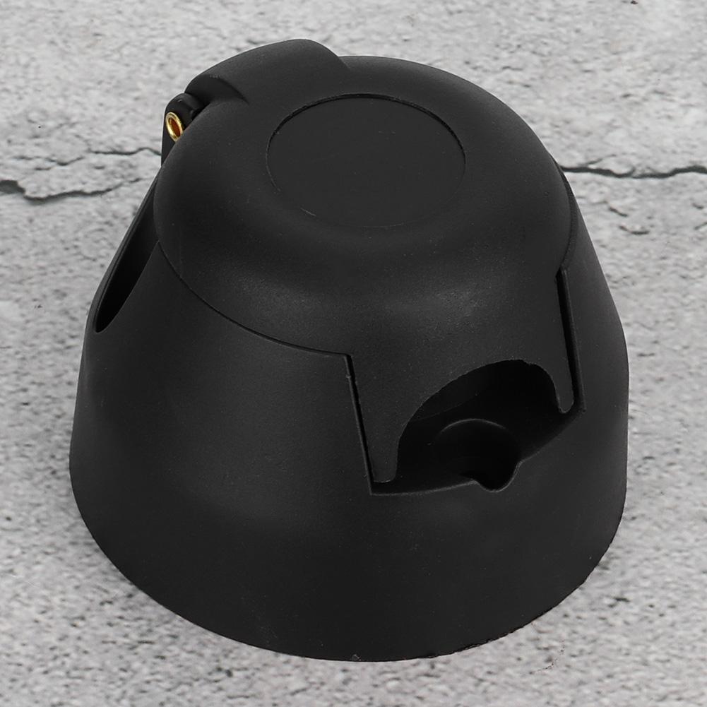 7 Pin 12V Black Plastic Car Trailer Socket Plug Adapter Connector Car Accessories