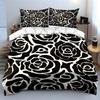 Floral-Themed Three-Piece Set For Decoration  Kid'S And Adults' Bedroom Decor, Exquisite Three-Piece Bedding Set Gift