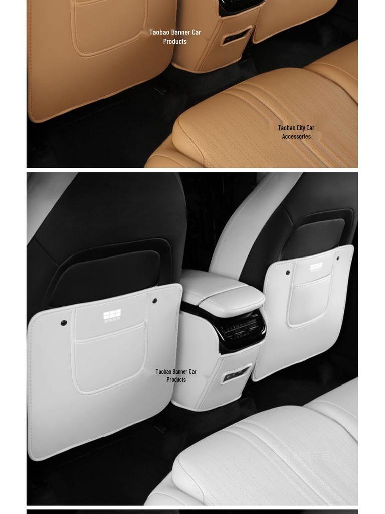 Protetor de Batida de Assento, Protetor de Saída de Ar Traseira e Decoração Interior Geely Galaxy L6/L7