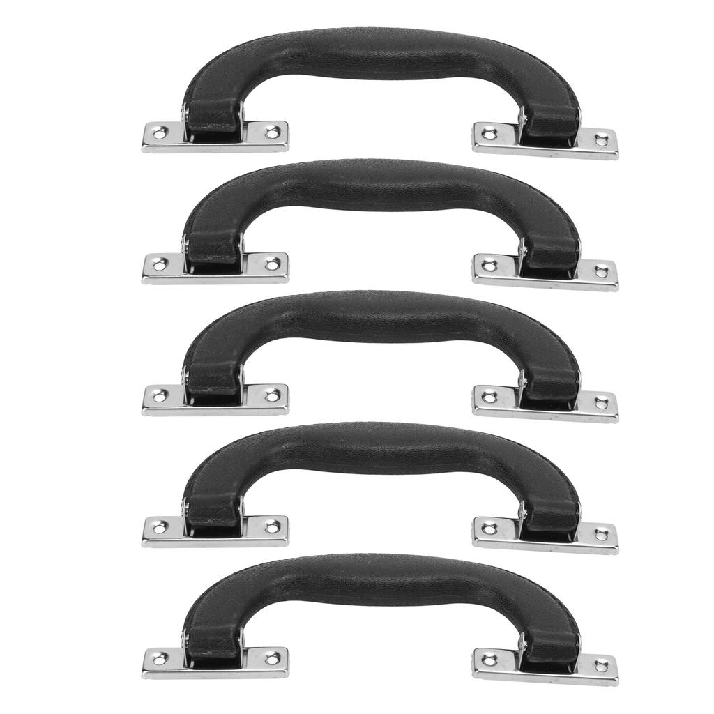5 Pezzi Maniglie per Bagagli Vintage Robuste Design Ergonomico in Plastica Ampia Applicazione Maniglia per Valigia