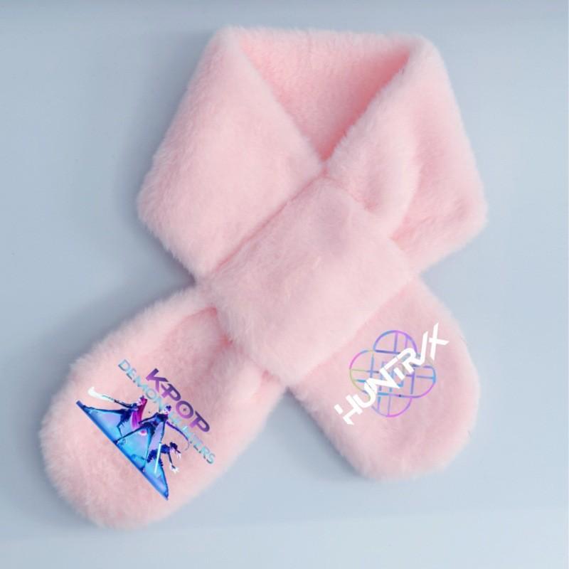 Soft Fashion Rumi Mira Zoey Printing Winter Autumn Warm Scarf Girls Purple Pink Scarves