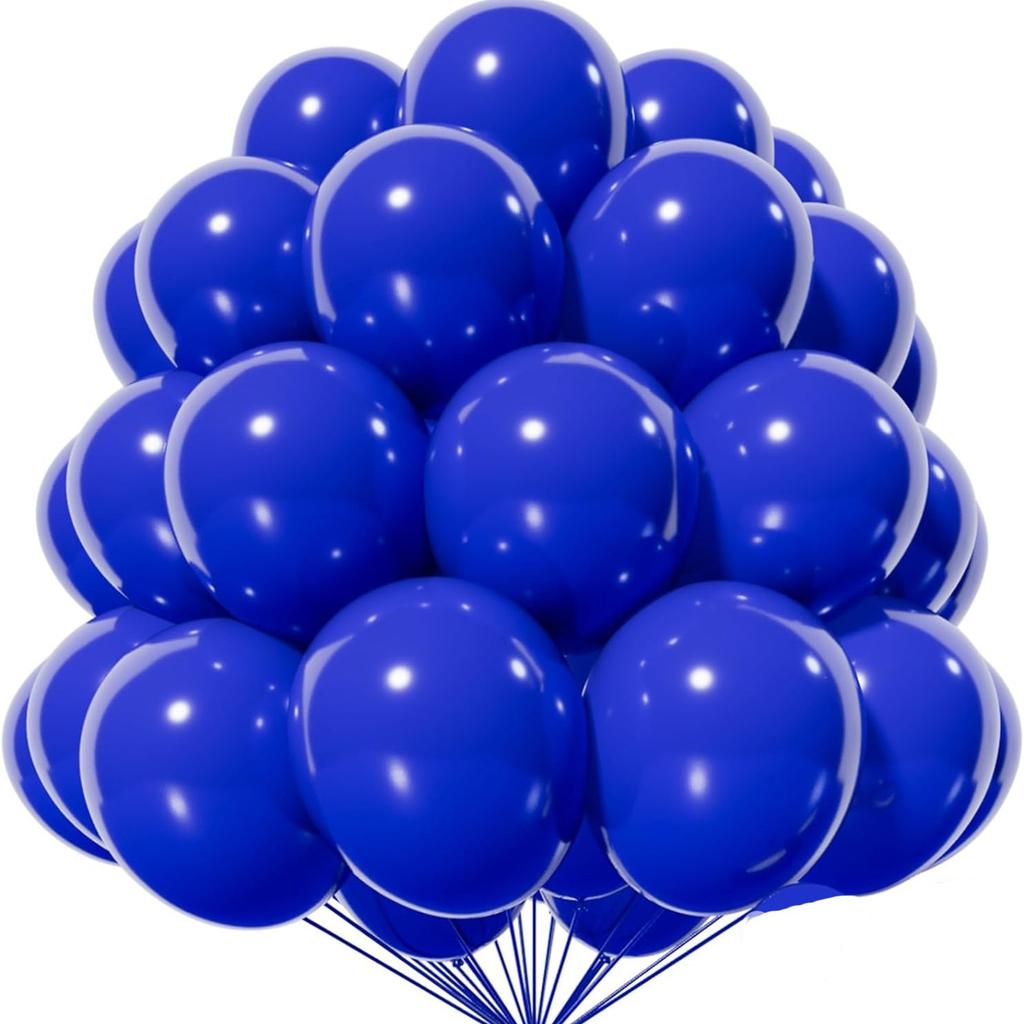 100ks balónků na párty, 10palcové prémiové rozmanité barevné balónky, velké balení silných latexových balónků na narozeniny, párty, Vánoce a svatbu