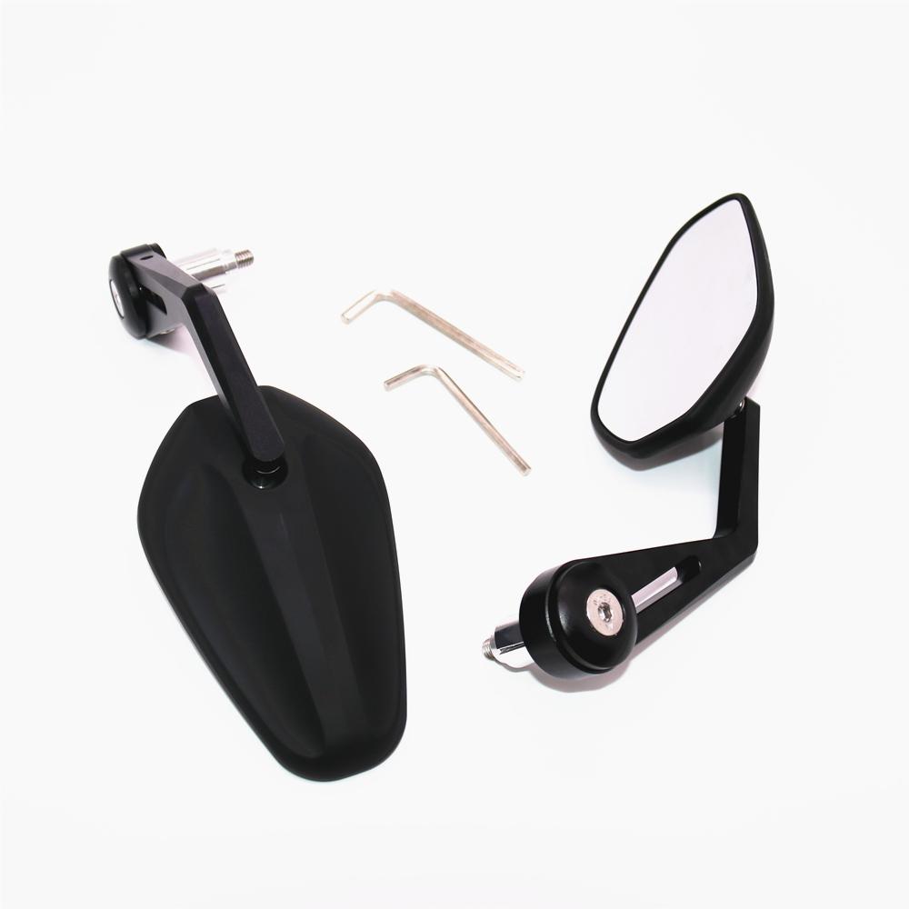 Motorcycle Mirror Handlebar E-mark Bar End Mirror Motorcycle For kawasaki versys 650 z900 z1000 z650 z800 z750 For ninja er6n