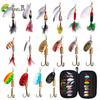 16Lure Bait Set with Spinnerbaits, Multi-Combination Fake Bait, Universal for Freshwater and Saltwater, Special for Bass and Red