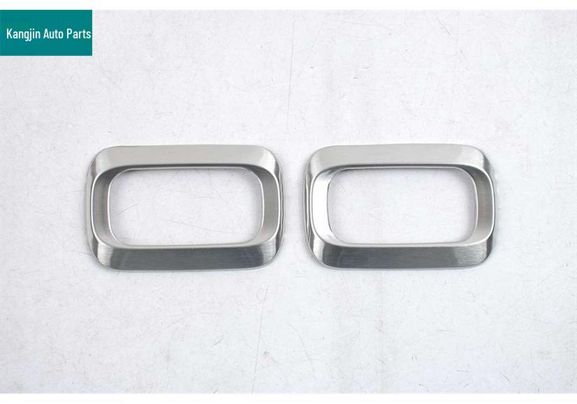 Stainless Steel Speaker Covers for Geely Galaxy V900, Front/Rear Roof, Silver Finish